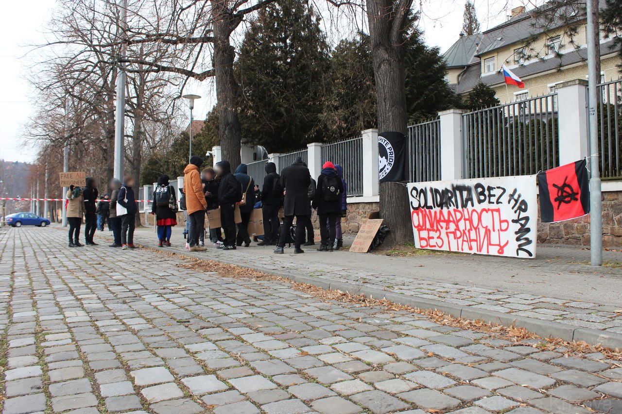 Акция солидарности в Брно
