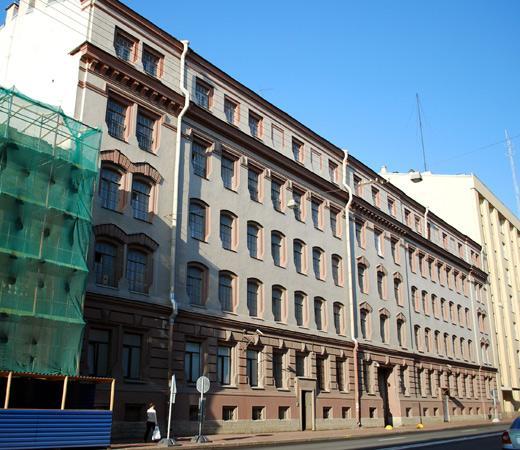 Изолятор ФСБ на Захарьевской улице в Петербурге 